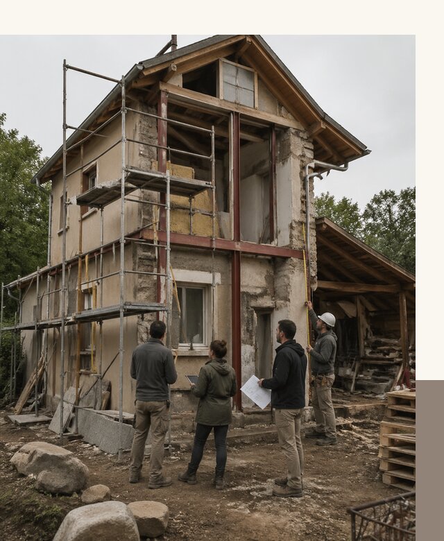 Реконструкция загородного дома под ключ в Устях-Куте от бюро