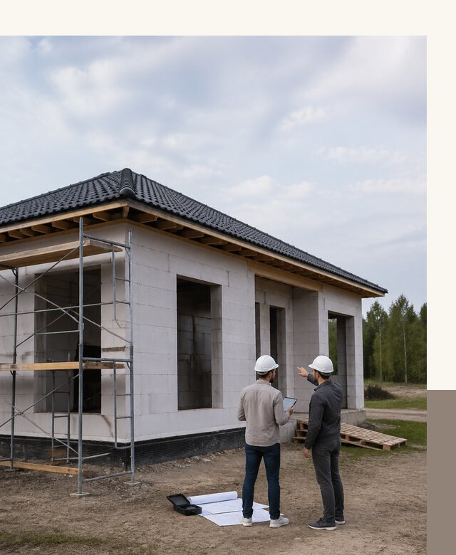 Проектирование одноэтажных домов из газобетона в Устях-Куте