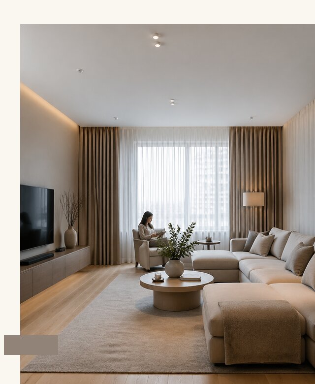 Дизайн гостиной под ключ в Устях-Куте от 7723 р. А3дПро-Утк